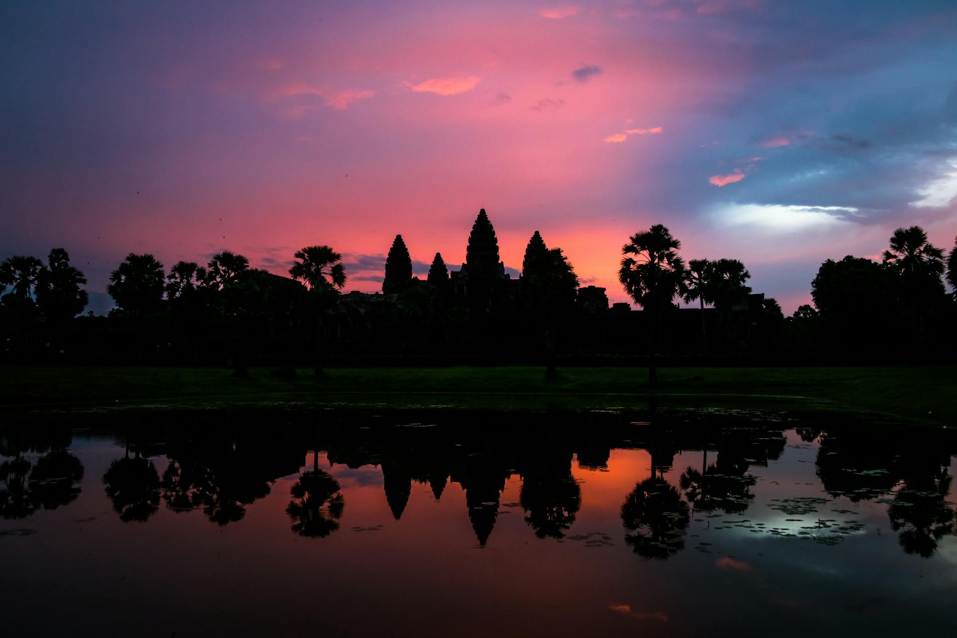 wschód słońca Angkor Wat