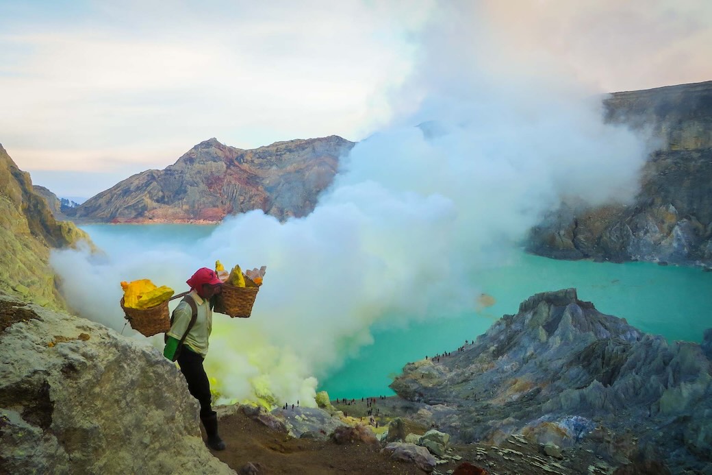 Ijen-Volcano